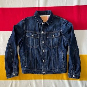 Acne Studios Bla Konst Japanese Denim Jacket Size M/40us/50it
